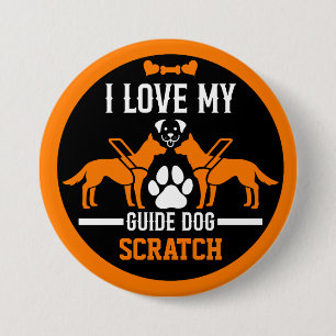 Guide Dog Gifts 7.5 Cm Round Badge
