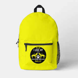 Guide Dog Gifts Printed Backpack