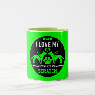 Guide Dog Gifts Two-Tone Coffee Mug