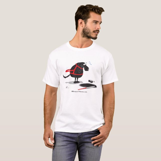 Guide Dog Problem T-Shirt (Front Full)