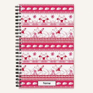 Guide Dog Tale German Shepherd - Red - Small Notebook