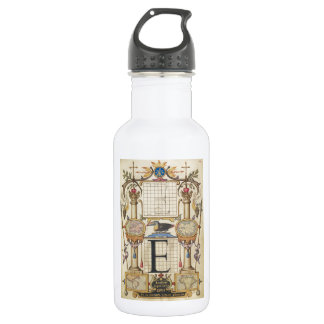 Guide for Constructing the Letter E 532 Ml Water Bottle