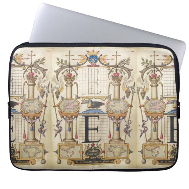 Guide for Constructing the Letter E Laptop Sleeve (Front)