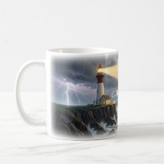 Guide Me Home Lighthouse Mug