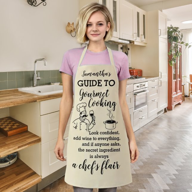 Guide to Gourmet Cooking Apron (Creator Uploaded)