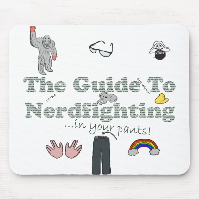 Guide To Nerdfighting Mousepad! Mouse Mat (Front)