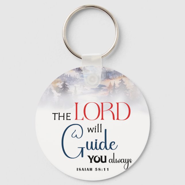 Guide you always key ring (Front)