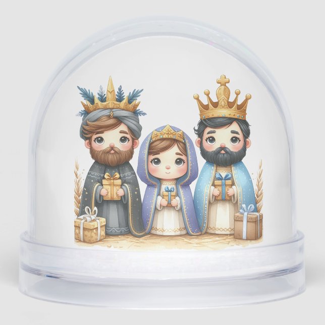 Guided by a Star Snowglobe (Front)