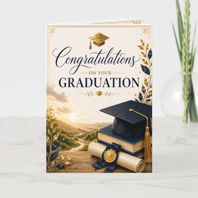 Guided by Grace Graduation Card (Front)