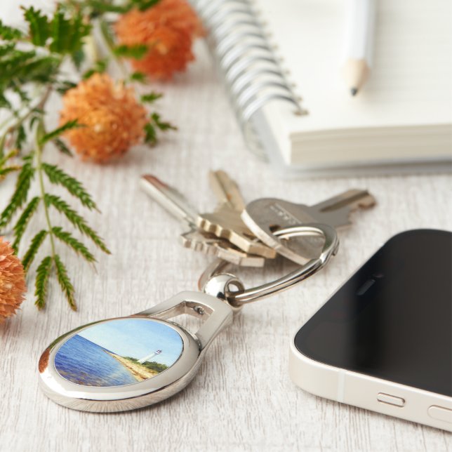 Guided by Light – the Soul of Vormsi Key Ring (Side)