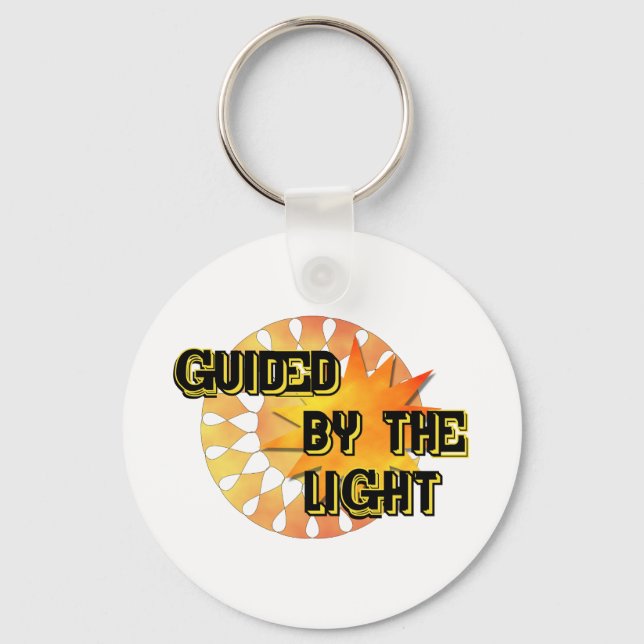 Guided By the Light Key Ring (Front)