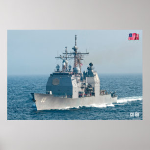 GUIDED-MISSILE CRUISER – CG-60 POSTER