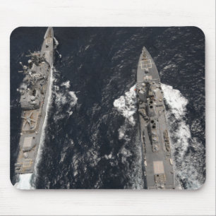 Guided-missile destroyer USS Gridley Mouse Mat