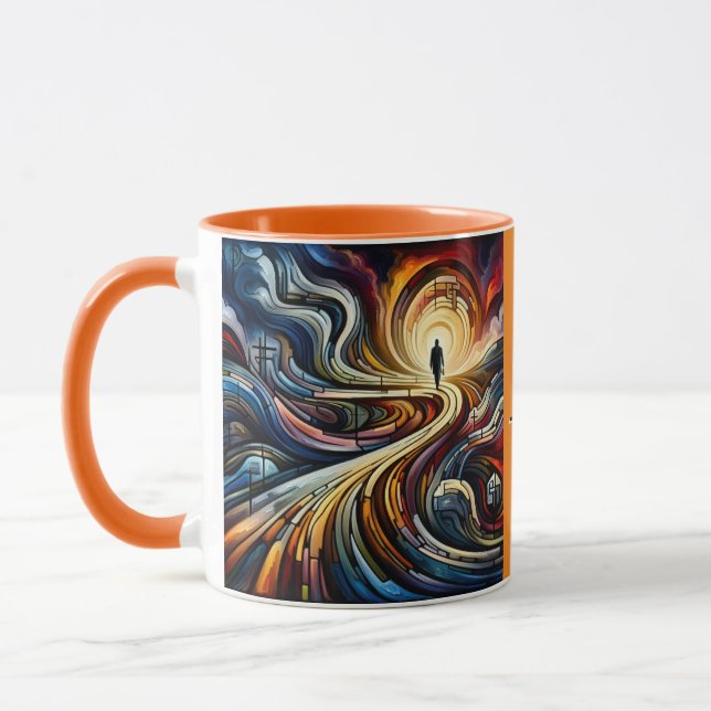 “Guided Steps” Coffee Mug (Left)