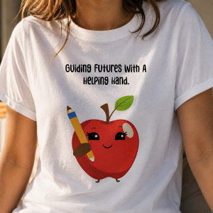 Guiding Futures Helping Hand Educator Role T-Shirt