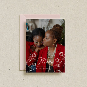 Guiding Light Mother's Day Photo Flat Card