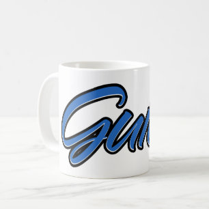 Guido First Name Blue Tasse Kaffeetasse Coffee Mug