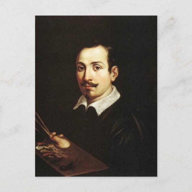 Guido Reni- Self Portrait Postcard (Front)