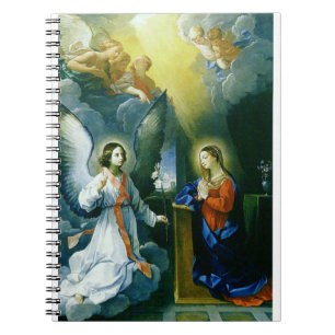 Guido Reni - The Anunciation - 1629 - Oil on Canva Notebook