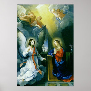 Guido Reni - The Anunciation - 1629 Poster