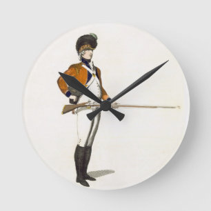 Guildhall Light Infantry Volunteer, plate 33 from Round Clock