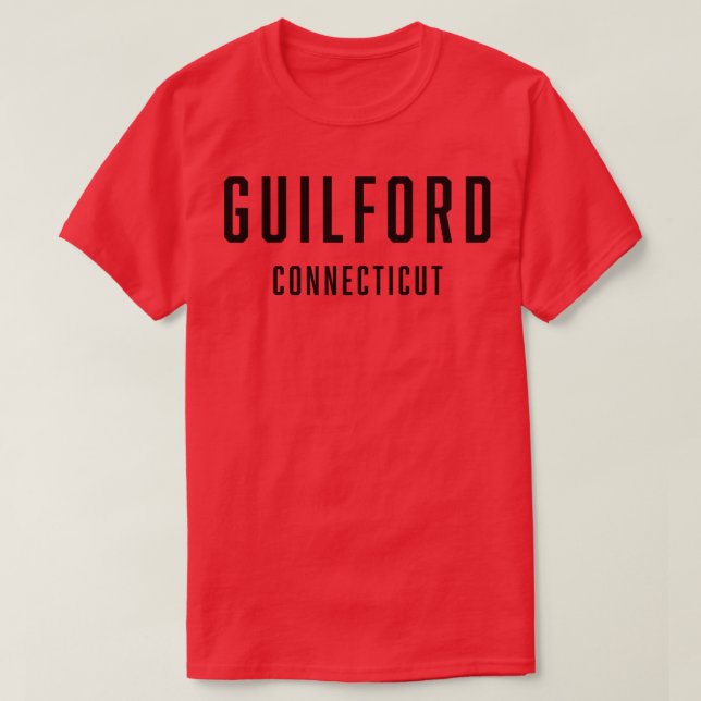 Guilford Connecticut TShirt (Design Front)
