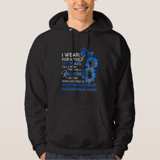Guillain Barre Syndrome Awareness I Wear Blue For  Hoodie