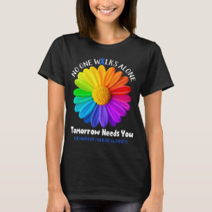 Guillain Barre Syndrome Awareness Ribbon Support  T-Shirt