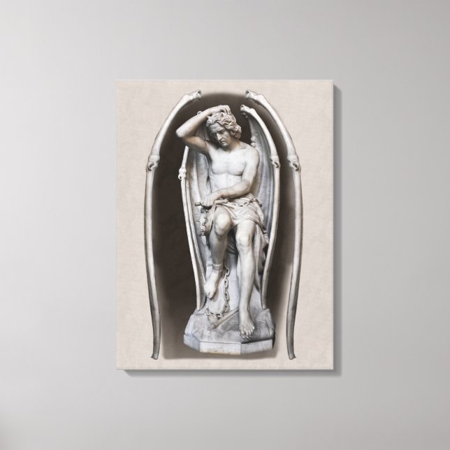 Guillaume Geefs Lucifer CC0288 24in 61cm Canvas Print (Front)