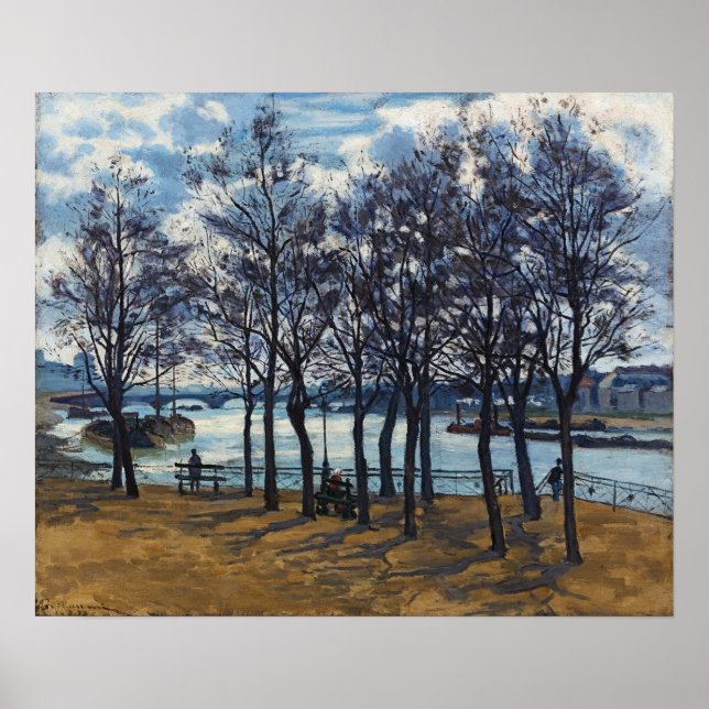 Guillaumin - Quai De La Rapee Poster (Front)