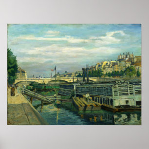 Guillaumin - The Bridge Of Louis Philippe Poster