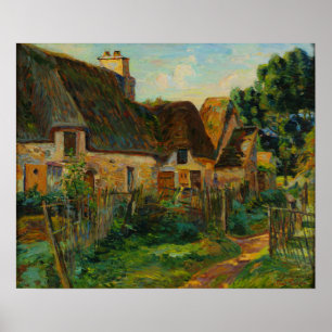Guillaumin - Village On The Isle Of France Poster