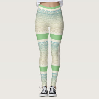 Guilloche Leggings