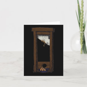 Guillotine Demonstration Ca. 2025 No Background  Card