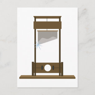 Guillotine Postcard