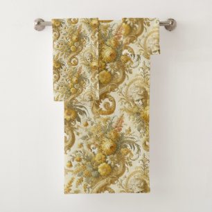 Guilt of Gold – Gothic Victorian Bath Towel Set
