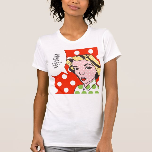 Guilt Trip Pop Art T-Shirt (Front)