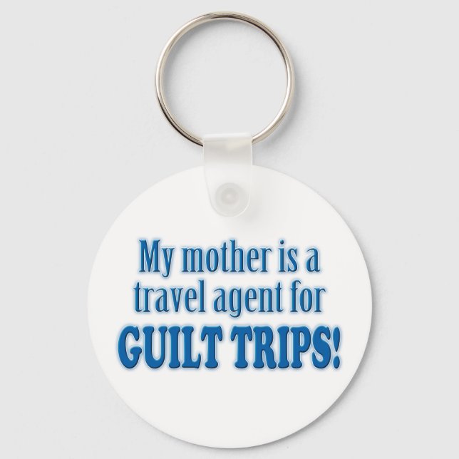 Guilt Trips Key Ring (Front)