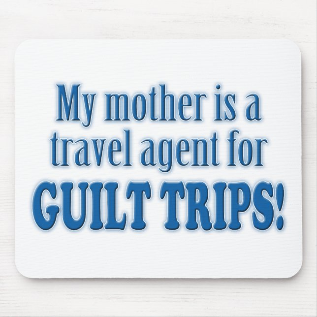 Guilt Trips Mouse Mat (Front)