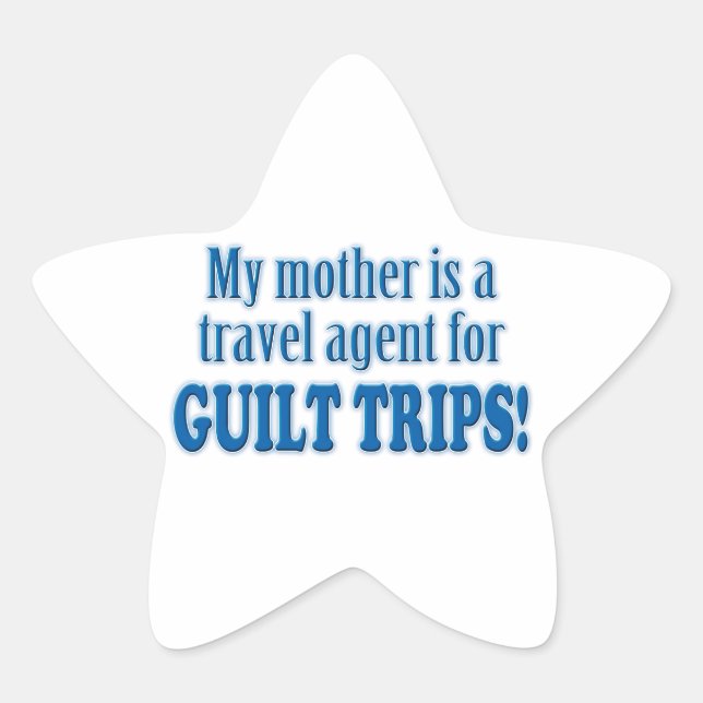 Guilt Trips Star Sticker (Front)