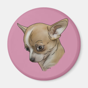 Guilty Chihuahua Puppy Magnet