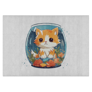 Guilty Kitty Cutting Board