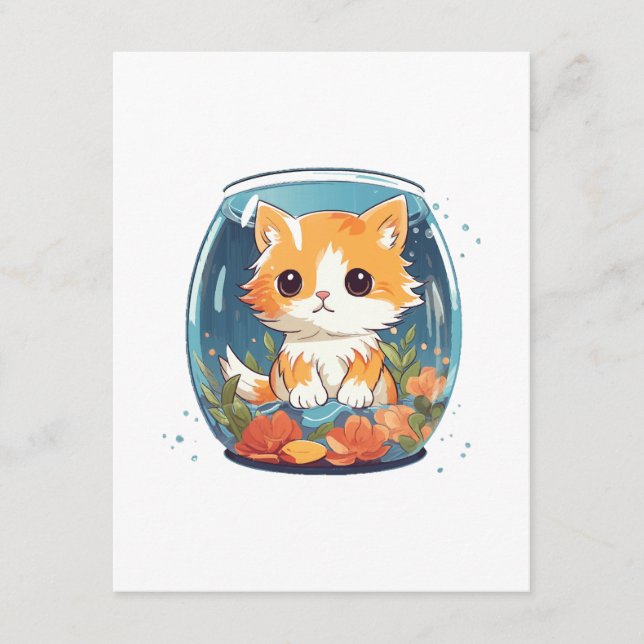 Guilty Kitty Enclosure Card (Front)