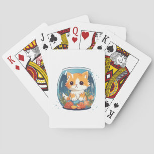 Guilty Kitty Playing Cards