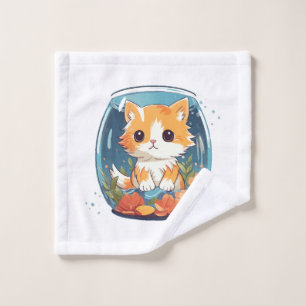 Guilty Kitty Wash Cloth