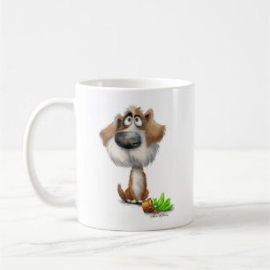 Guilty Shaggy Dog Cartoon Coffee Mug