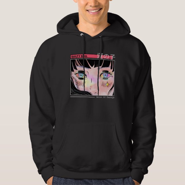 Guilty Soul Starry Eyes Manga Artwork  Hoodie (Front)
