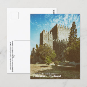 Guimaraes Castle. Postcard