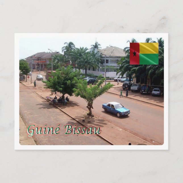 Guinea-Bissau - Bissau - City Centre - Postcard (Front)