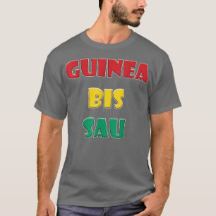 guinea bissau Colourful Words  T-Shirt